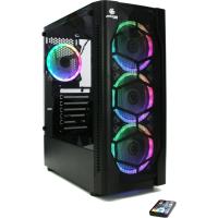 PERFORMAX INFERNO RGB 650W 80+Bronz Siyah Temp.Cam Atx Kasa - 1
